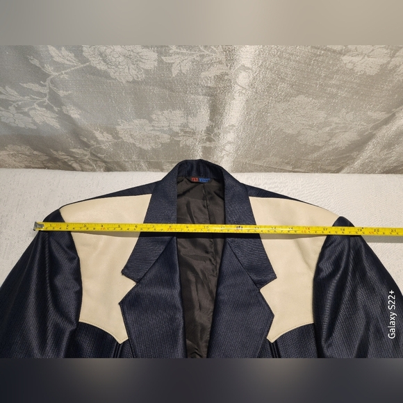 CAWBOY SUIT L MEN'S NAVY BLUE - Picture 13 of 16